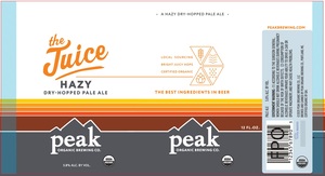 Peak Organic Brewing Co. Juice Hazy March 2020