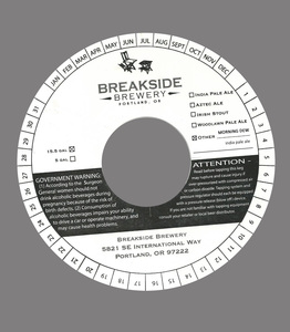 Breakside Brewery Morning Dew India Pale Ale April 2020