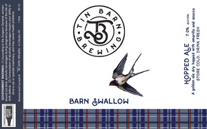 Tin Barn Brewing Barn Swallow March 2020