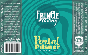 Fringe Brewing Portal Pilsner