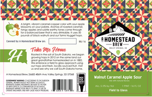 A Homestead Brew Walnut Caramel Apple Sour April 2020