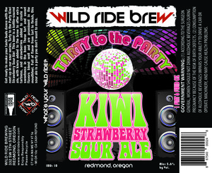 Wild Ride Brewing Tarty To The Party Kiwi Strawberry Sour Ale