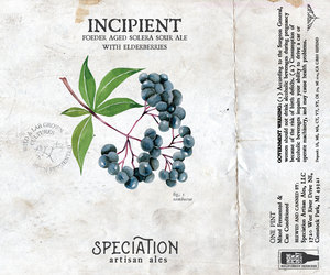 Speciation Artisan Ales, LLC Incipient
