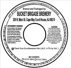 Bucket Brigade Brewery Deck Gun Dunkleweizen