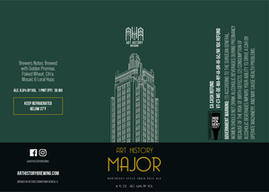 Art History Major Northeast Style India Pale Ale