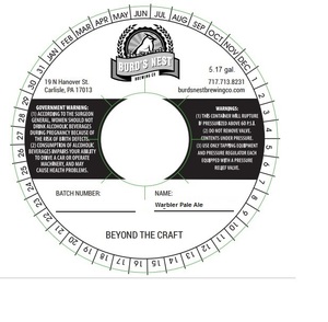Warbler Pale Ale 
