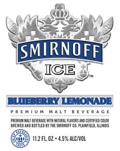 Smirnoff Ice Blueberry Lemonade April 2020