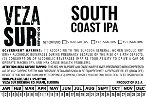 Veza Sur Brewing Co. South Coast IPA