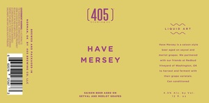 (405) Brewing Co. Have Mersey April 2020