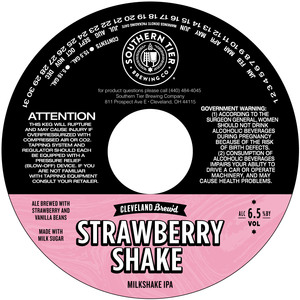 Southern Tier Brewing Company Strawberry Shake