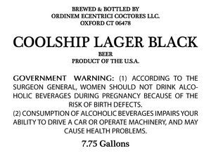 Coolship Lager Black 