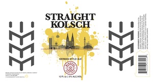 Straight Kolsch German Style Ale April 2020