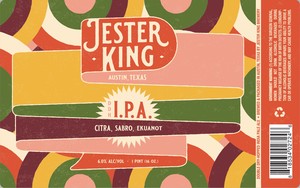 Jester King Ddh IPA April 2020