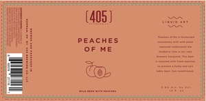 (405) Brewing Co. Peaches Of Me April 2020