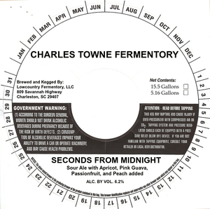 Charles Towne Fermentory Seconds From Midnight April 2020