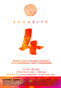 Fugacity 4 Golden Sour Ale With Raspberry And Strawberry