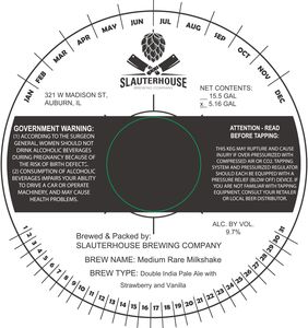 Slauterhouse Brewing Company Medium Rare Milkshake