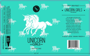 Bradley Brew Project Unicorn Girls
