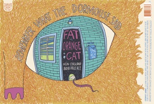 Fat Orange Cat Remember What The Dormouse Said