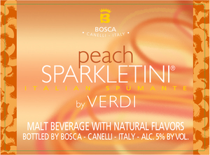 Verdi Peach Sparkletini