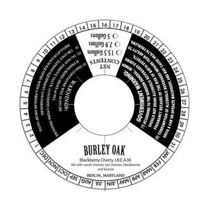 Burley Oak Blackberry Cherry J.r.e.a.m.