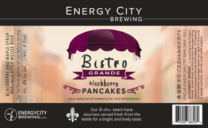 Energy City Bistro Grande Blackberry Pancakes