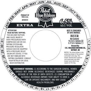 Pabst Blue Ribbon Extra 
