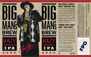 Flying Fish Brewing Co. Big Man's Brew Hazy Groove