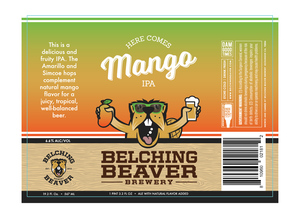 Belching Beaver Brewery Here Comes Mango April 2020