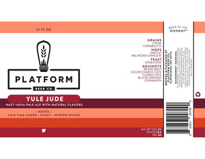 Platform Beer Co Yule Jude