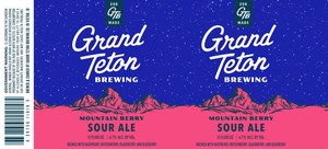 Grand Teton Brewing Mountain Berry Sour April 2020