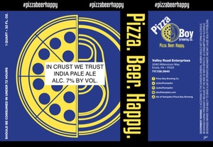 Pizza Boy Brewing Co. In Crust We Trust