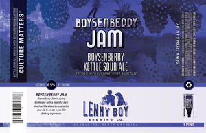 Lenny Boy Boysenberry Jam