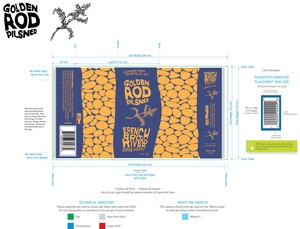 French Broad River Brewery Goldenrod Pilsner