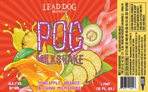 Lead Dog Brewing Pog Milkshake May 2020