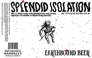 Earthbound Beer Splendid Isolation, Vol. 1