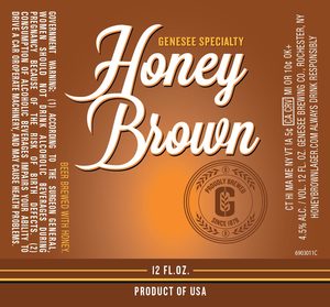 Genesee Honey Brown