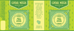 Central Waters Brewing Co. Key Lime Gose April 2020
