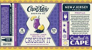 Cape May Brewing Co. Blueberry Lemon Crushin' It April 2020