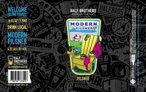 Half Brothers Brewing Company Modern Pilsner