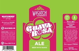 Wasatch Brewery Guava Rosa