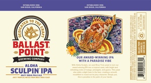 Ballast Point Aloha Sculpin IPA April 2020