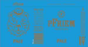 Pfriem Family Brewers Pale Ale