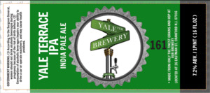 Yale Ter Brewery 161 IPA India Pale Ale April 2020