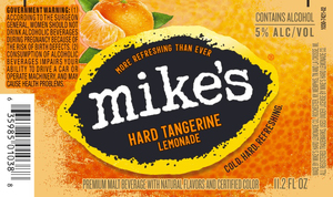 Mike's Hard Tangerine Lemonade May 2020
