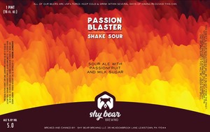 Shy Bear Brewing Passion Blaster