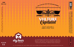 Shy Bear Brewing Vulture Capitalist