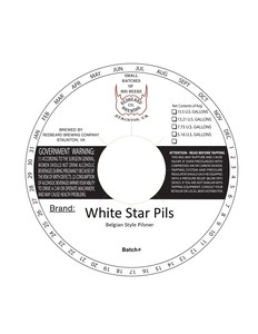 White Star Pils Belgian Style Pilsner April 2020