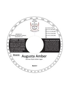 Augusta Amber German Style Amber Lager April 2020