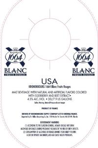 Kronenbourg 1664 Blanc Fruits Rouges